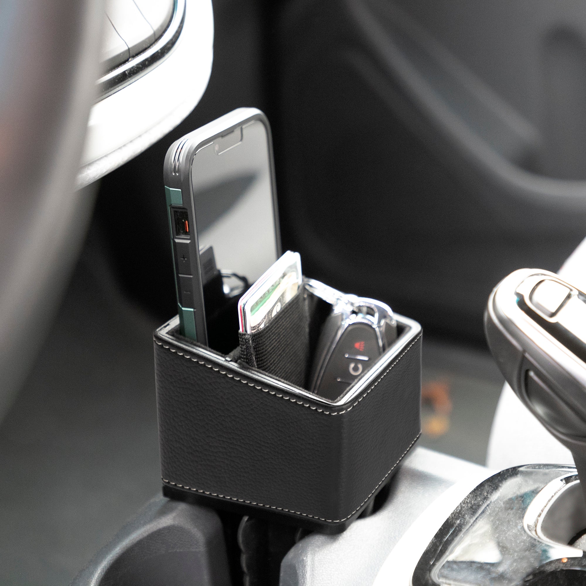 Expander Car Key Phone and & Key Storage Dock Expander for Car Cupholder ...