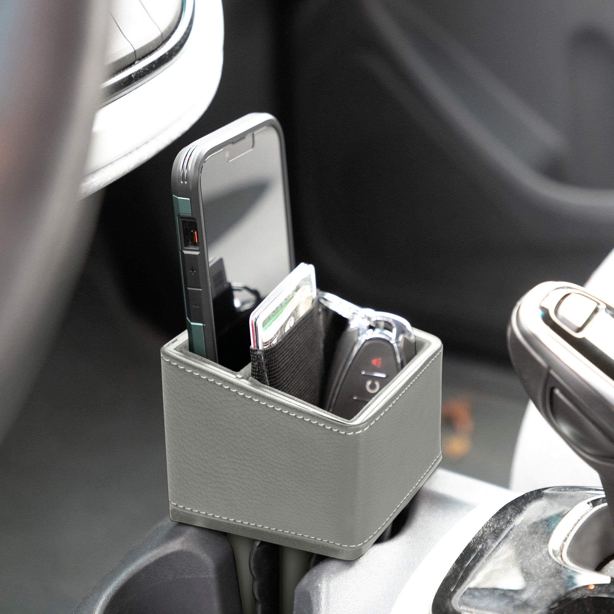 Phone and & Key Storage Dock Expander for Car Cupholder ...