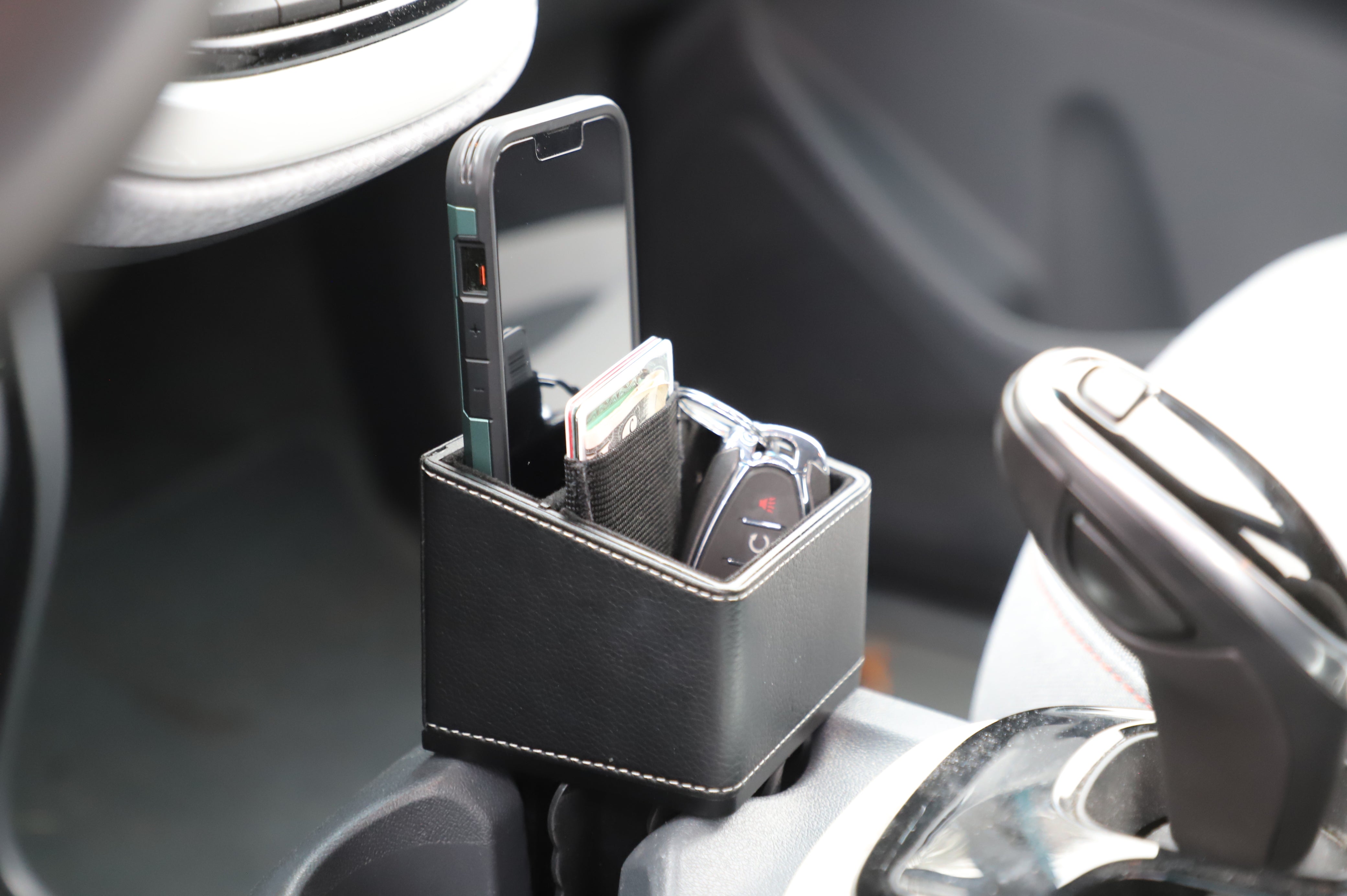 Phone and & Key Storage Dock Expander for Car Cupholder ...